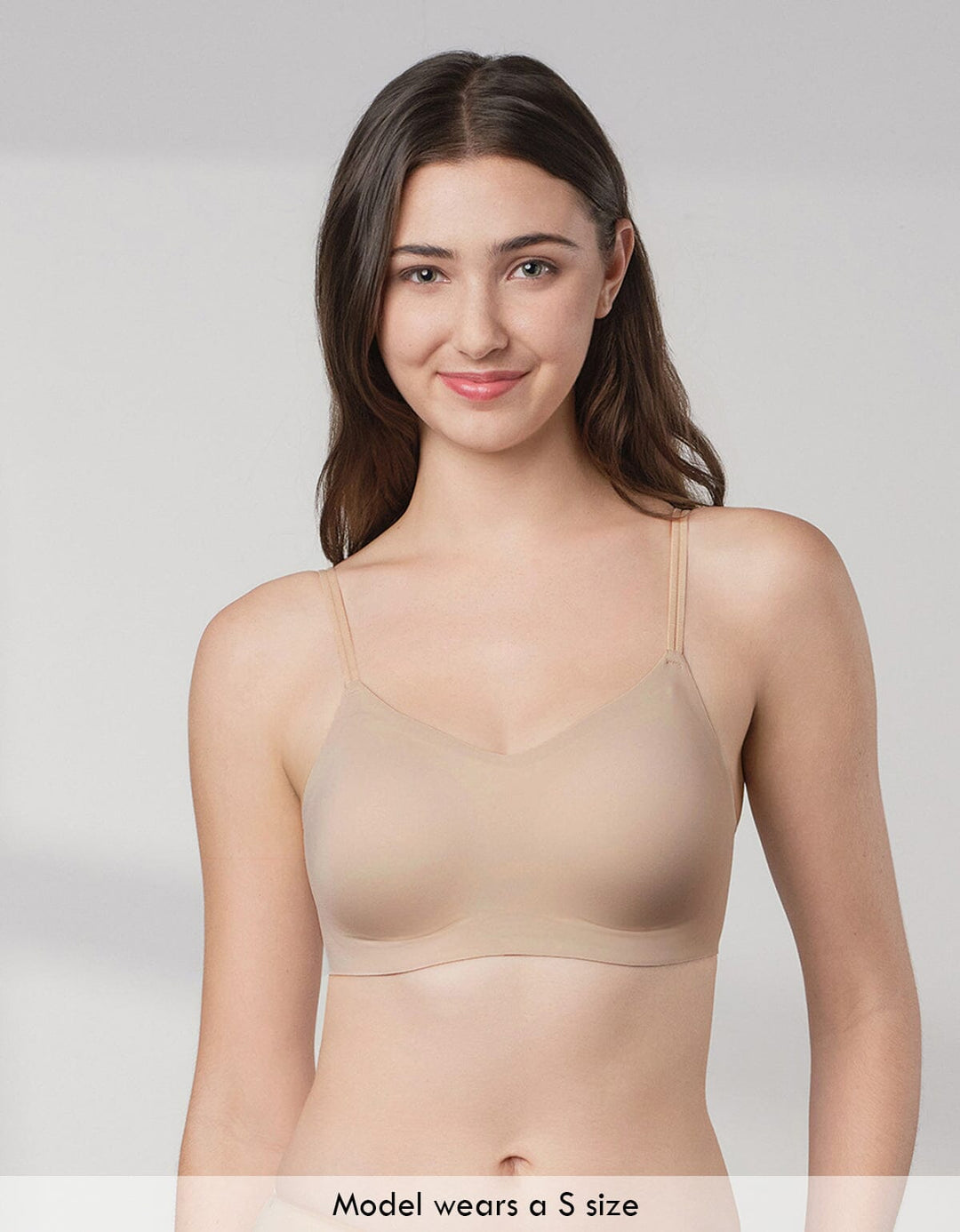 INVISIBLE REextraSkin™ & REsiltech™ Light Push Up Bralette Bra Her own words 