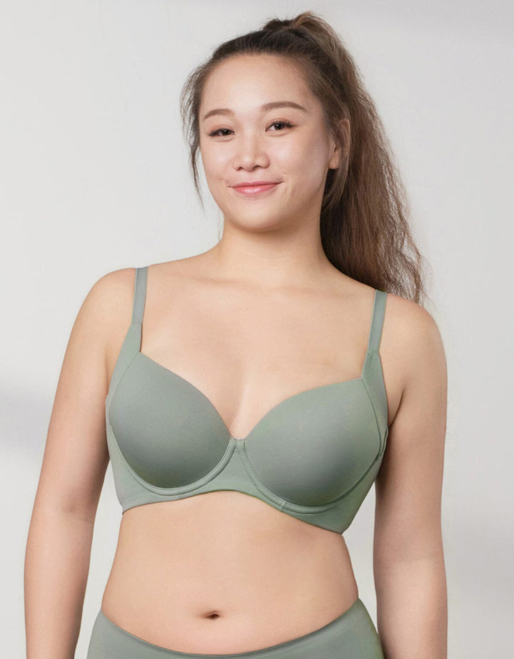 SMOOTH IT REmarshmallowPad™ Adaptiv Full Coverage Lightly Lined Bra Bra Her own words 