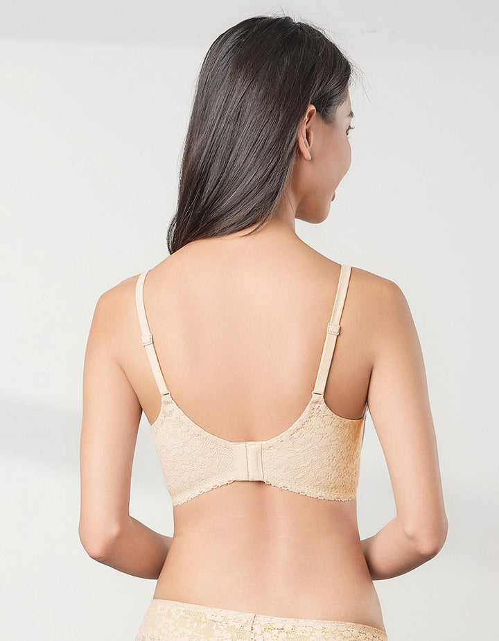 SMOOTH IT Plus Deep V Ultra Thin Lace Bra Bra Her own words 