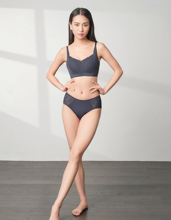 SOLUTION W-Support Non Wired Lace Bra Bra Her own words 