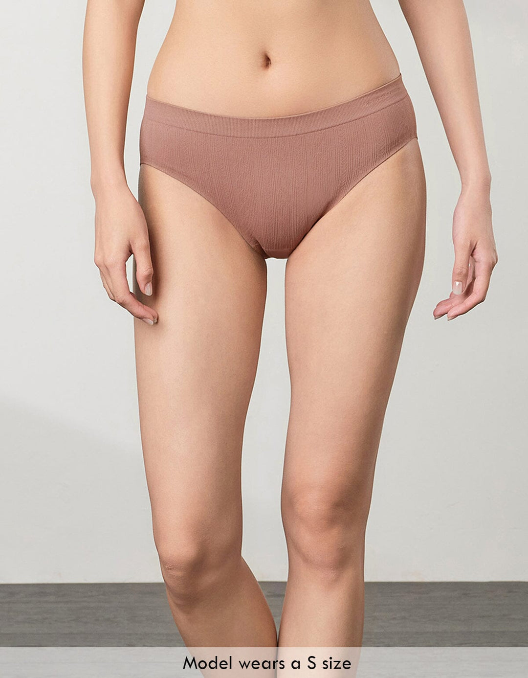 Seamless Knit Jacquard Bikini Panty Bikini Her own words 