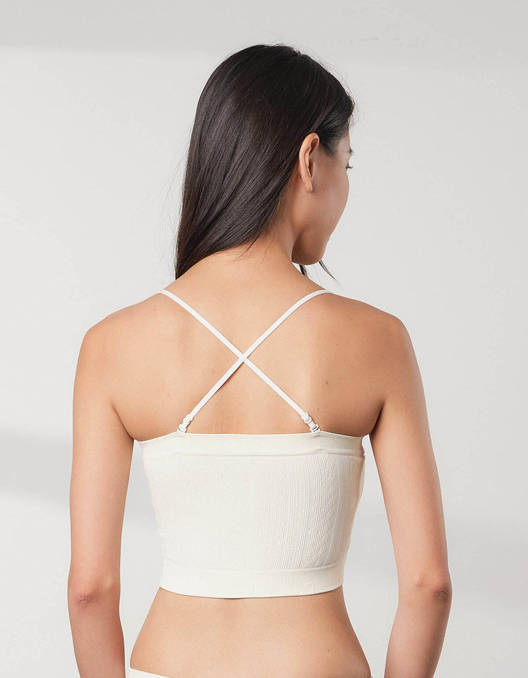 INVISIBLE REherbafoam™ & REextraSkin™ Seamless Knit Light Push Up Tube Top Bra Her own words 