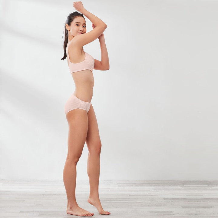 Supima® Cotton W-Shape support Non wired Push Up Bra Bra Her Own Words 