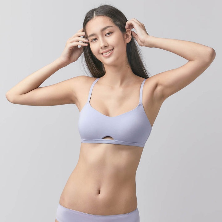 Sustainable Herbafoam™ Removable-Pad Bralettle Bra Her Own Words 