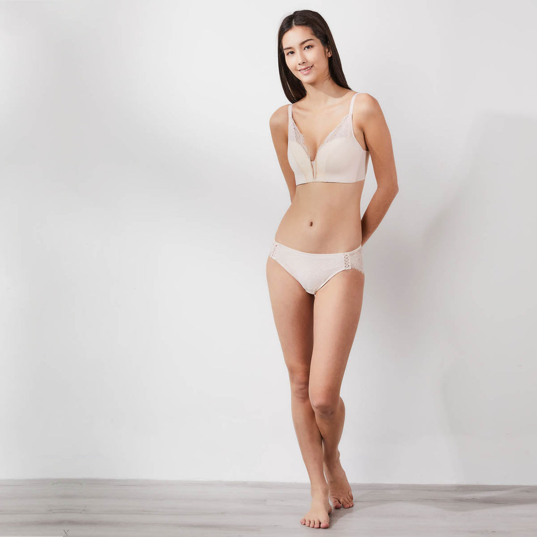 Solution Max Free W-shape Support Non Wired Lace Bra Bra Her Own Words 