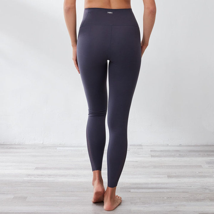 High-Waist Effortless UV Protection Mesh Panel Full Length Sports Leggings Leggings Her own words SPORTS 