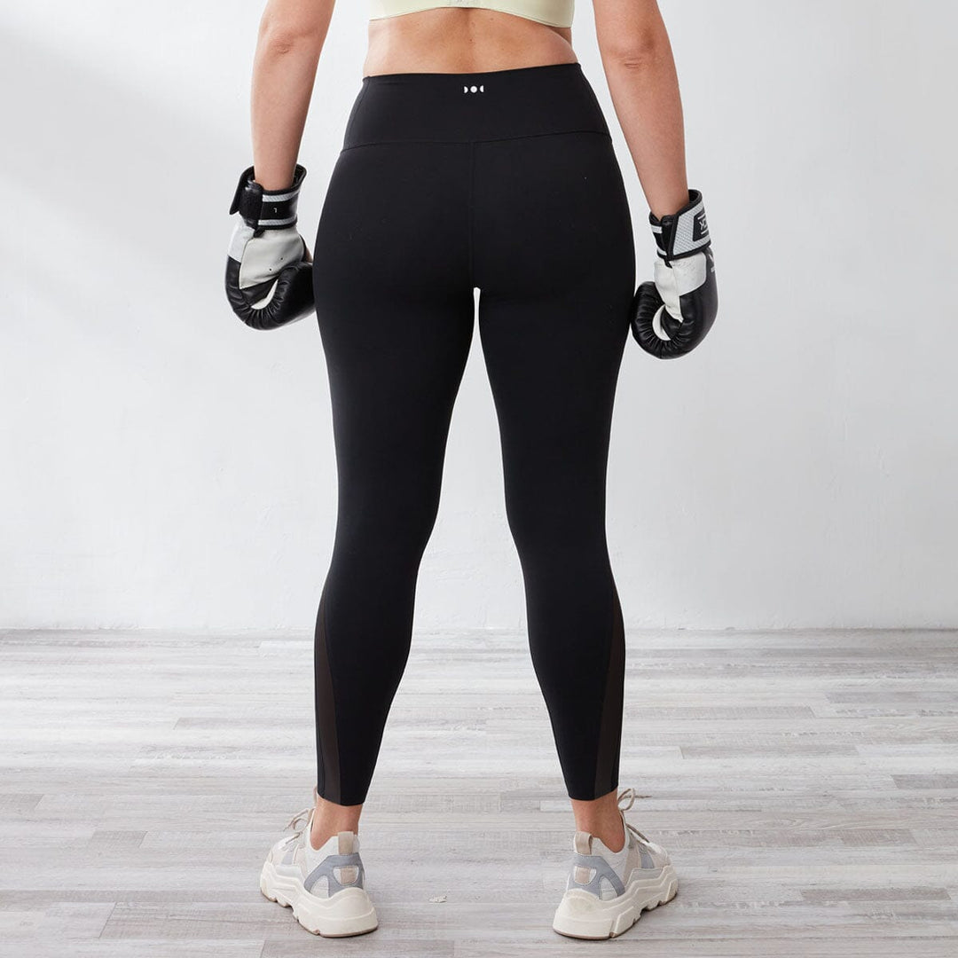High-Waist Effortless UV Protection Mesh Panel Full length Sports leggings Leggings Her own words SPORTS 