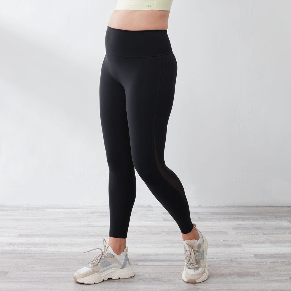 High-Waist Effortless UV Protection Mesh Panel Full length Sports leggings Leggings Her own words SPORTS 
