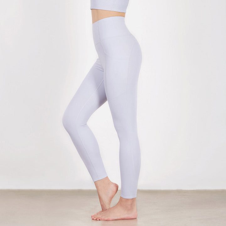 Towel Ring High-Waist Leggings Leggings Sweat Float Gray Dawn S 